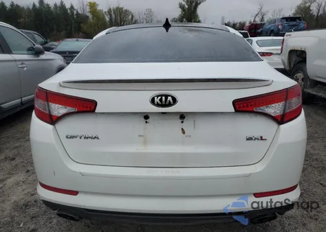 2013 Kia Optima Sx z USA, uszkodzony, nr VIN 5XXGR4A62DG100748